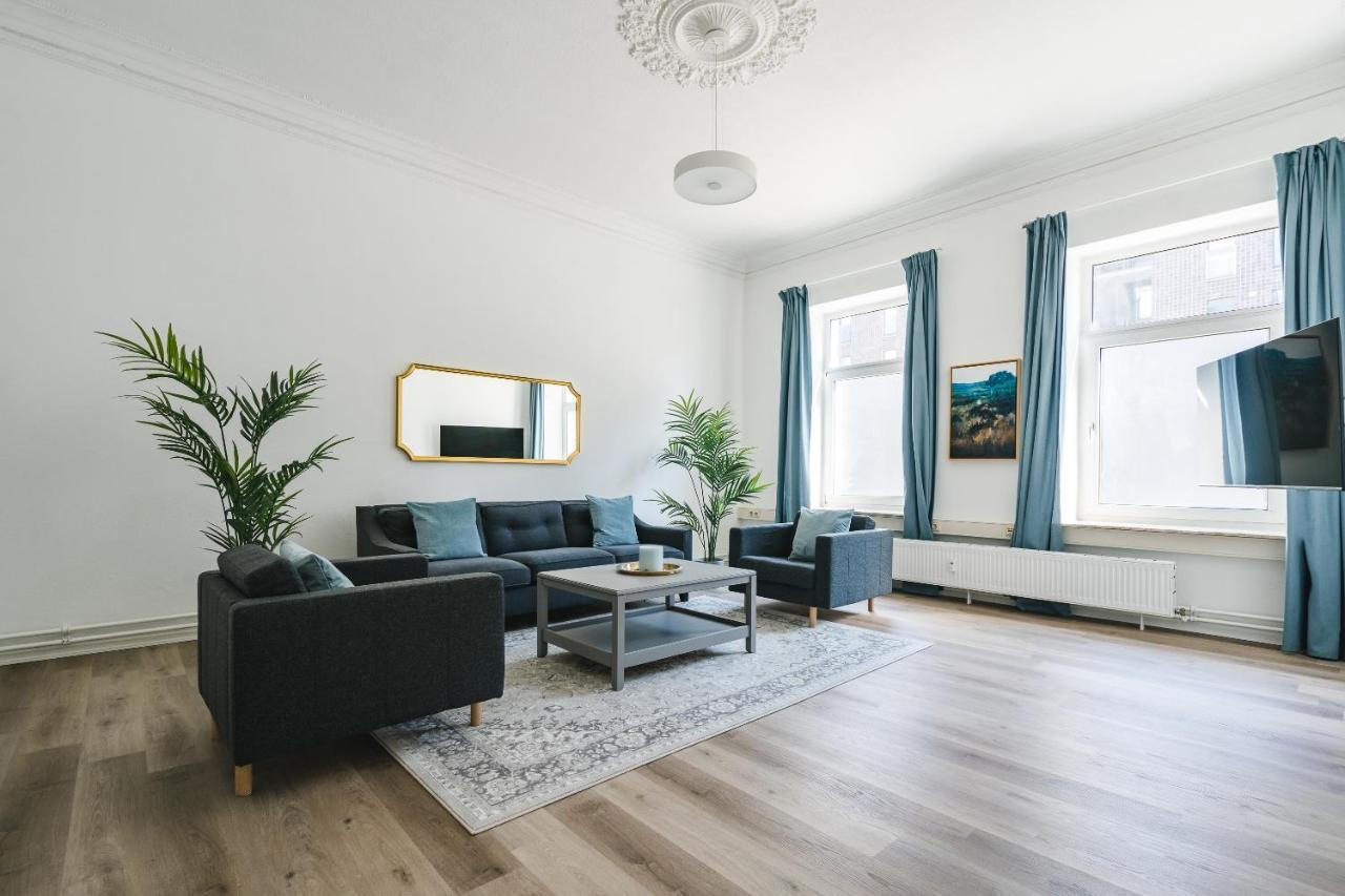 Zentral Gelegenes Premium-Apartment Mit Viel Tageslicht Hamburg Exterior photo